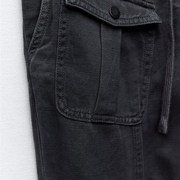 Zara cropped cargos. Size small - Picture 4 of 7